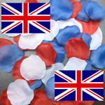 Royal Wedding Deko Hochzeit Kate William Rosenblätter